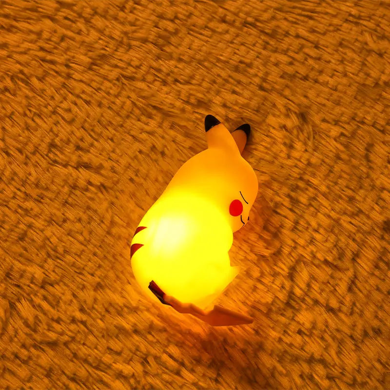 Luminária Noturna Pikachu Pokémon Brilhante