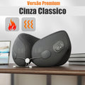 Conforto Portátil: Travesseiro Ergonômico de Massagem e Alívio para o Pescoço